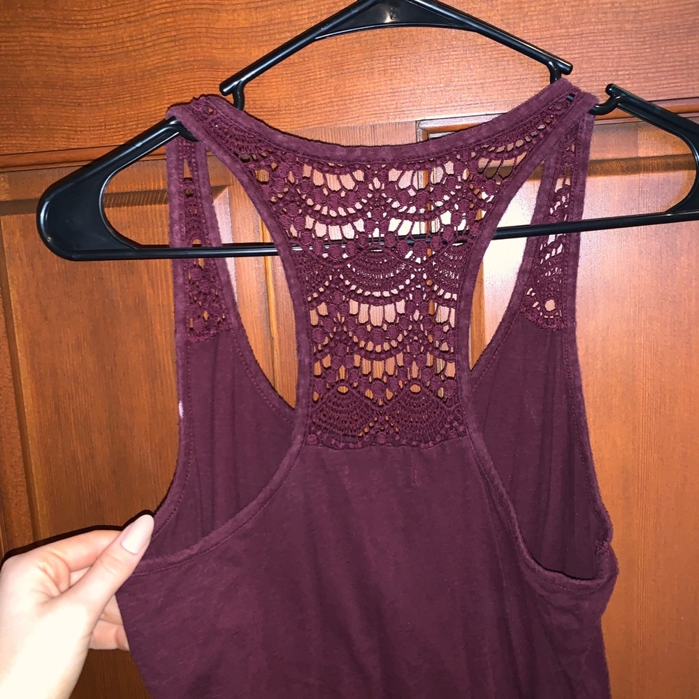 Detailed Back Tank Top